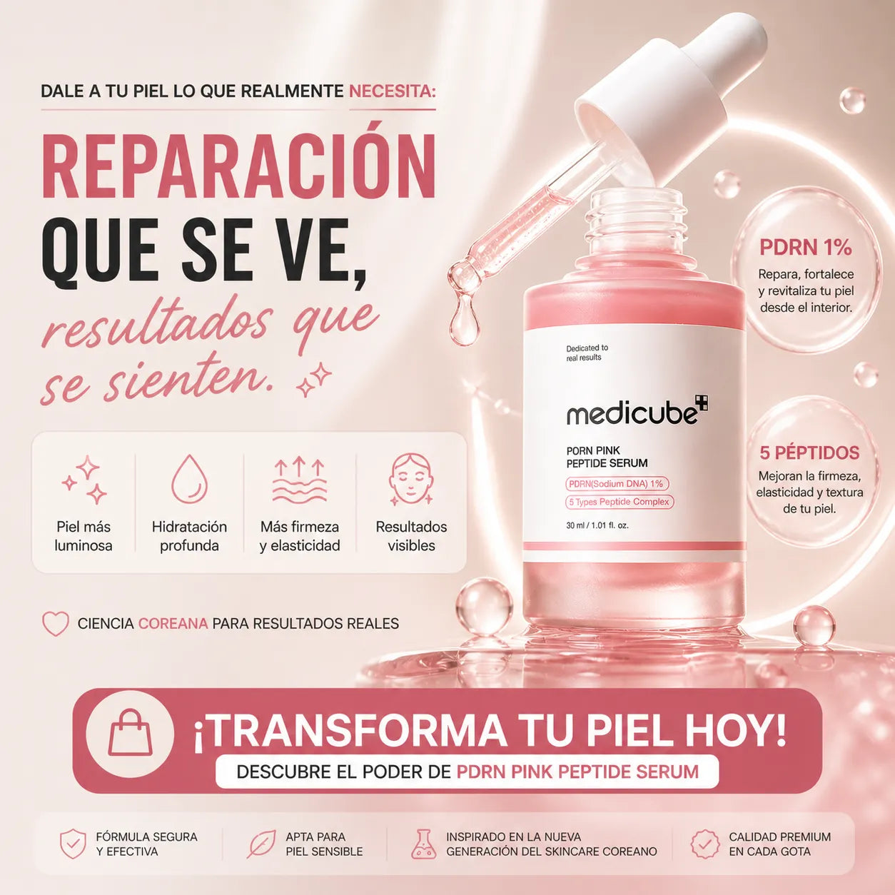 PDRN PINK PEPTIDE SERUM