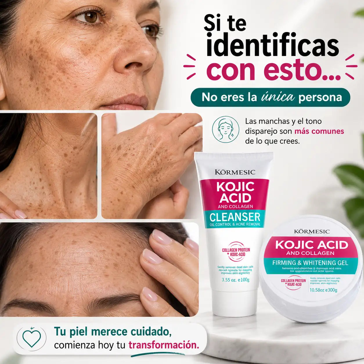 COMBO ACIDO KOJICO RUTINA ANTIMANCHAS