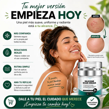 CREMA REPARADORA CICATRICES CON SILICONE