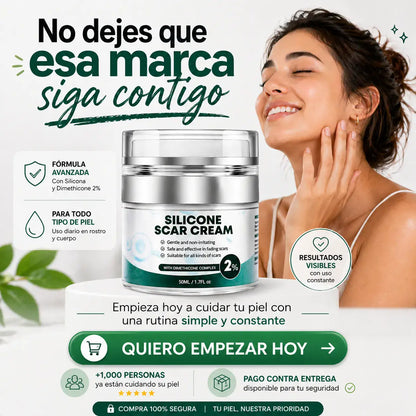 CREMA REPARADORA CICATRICES CON SILICONE