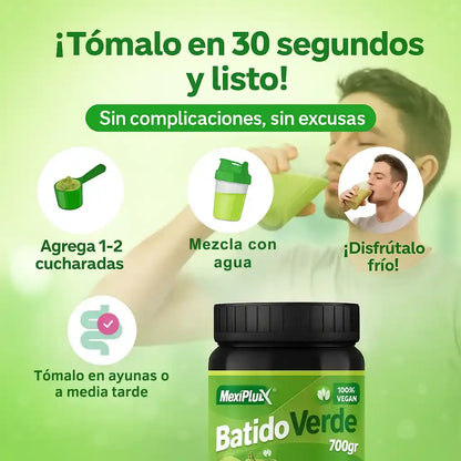 Batido Verde Maxiplux + Colágeno Marino