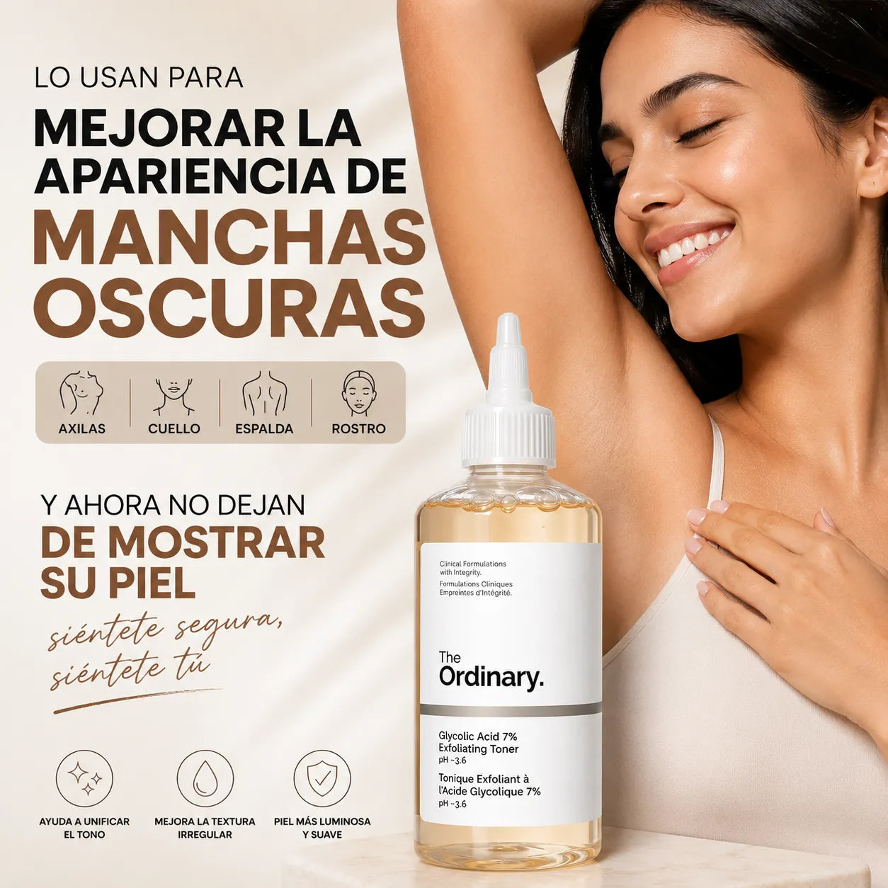ÁCIDO GLICÓLICO 7% THE ORDINARY